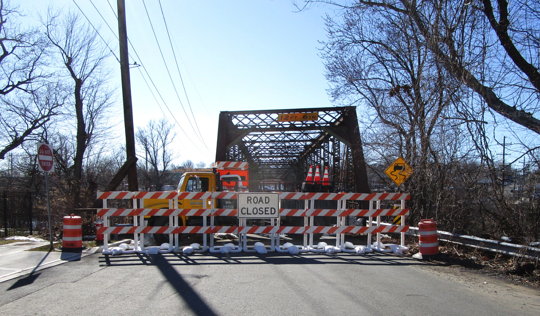 Fair Lawn Avenue Bridge Closed