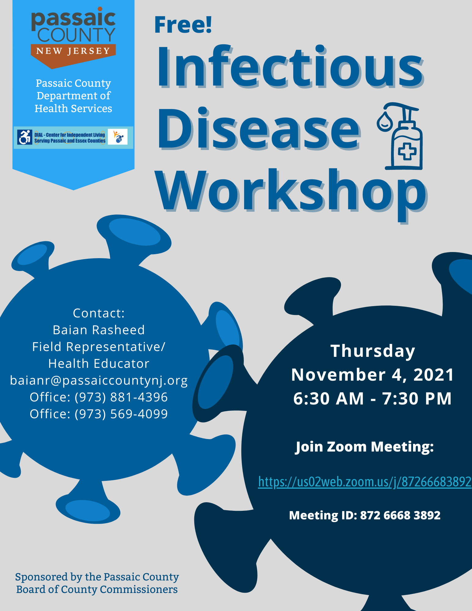 Infectious Disease Workshop November 4, 2021