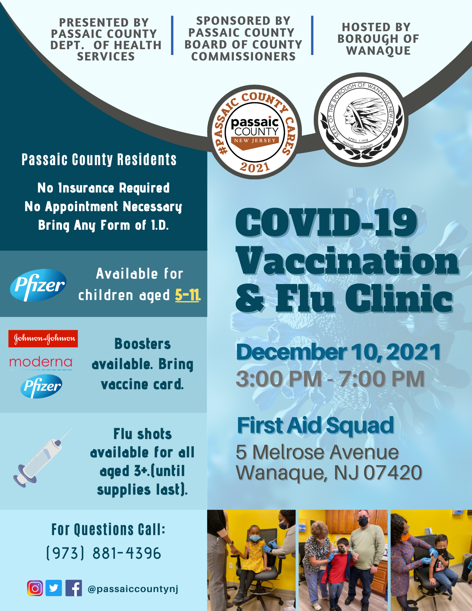 December 10, 2021 Wanaque COVID-19 Vaccination