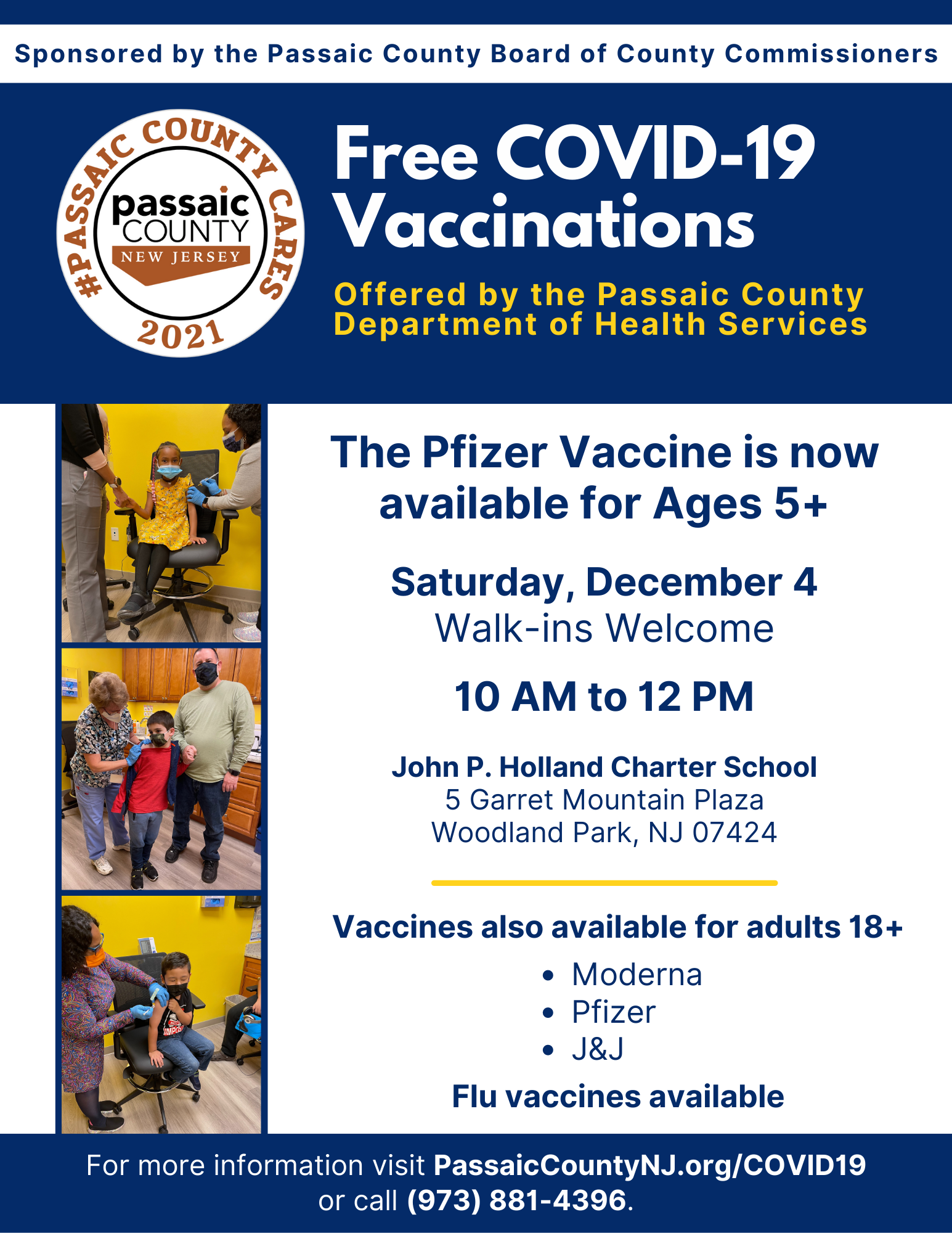 December 4, 2021 Woodland Park COVID-19 Vaccination