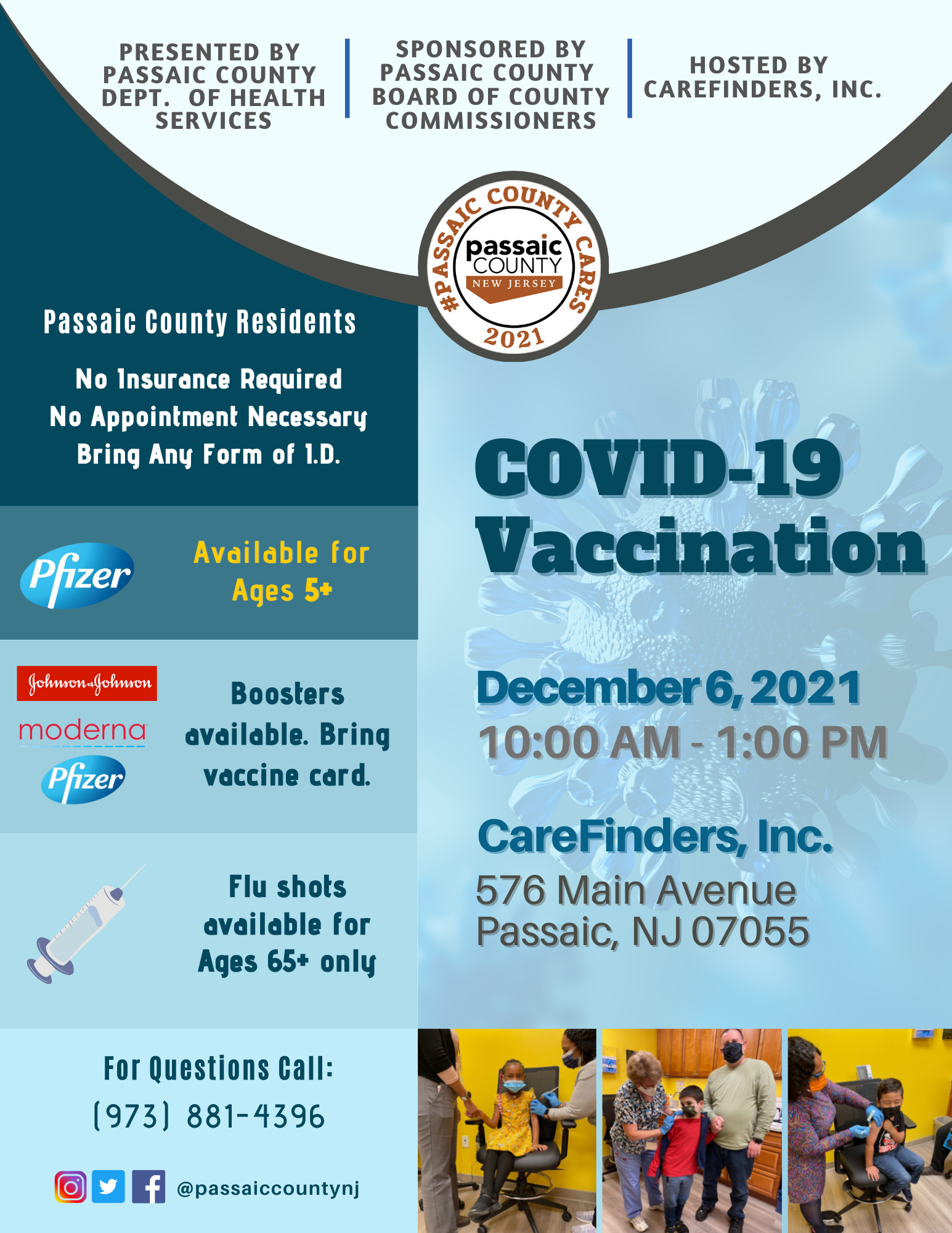 December 6, 2021 CareFinders COVID-19 Vaccination