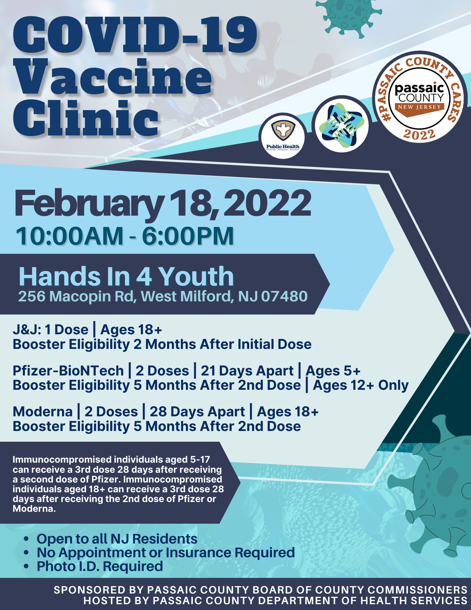 Vaccination Hands4Youth 2.18.22