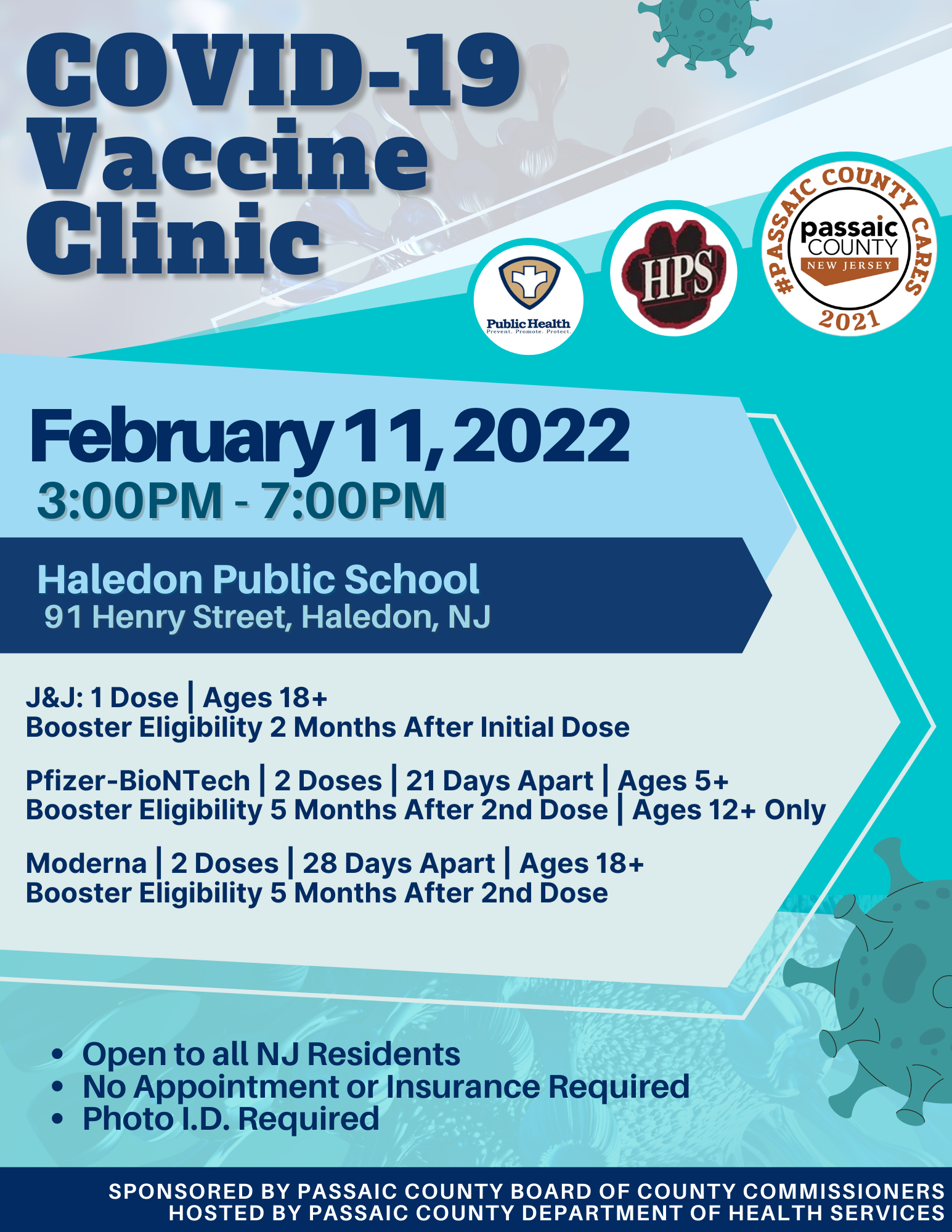 Vaccine Haledon Public School 2.11.22