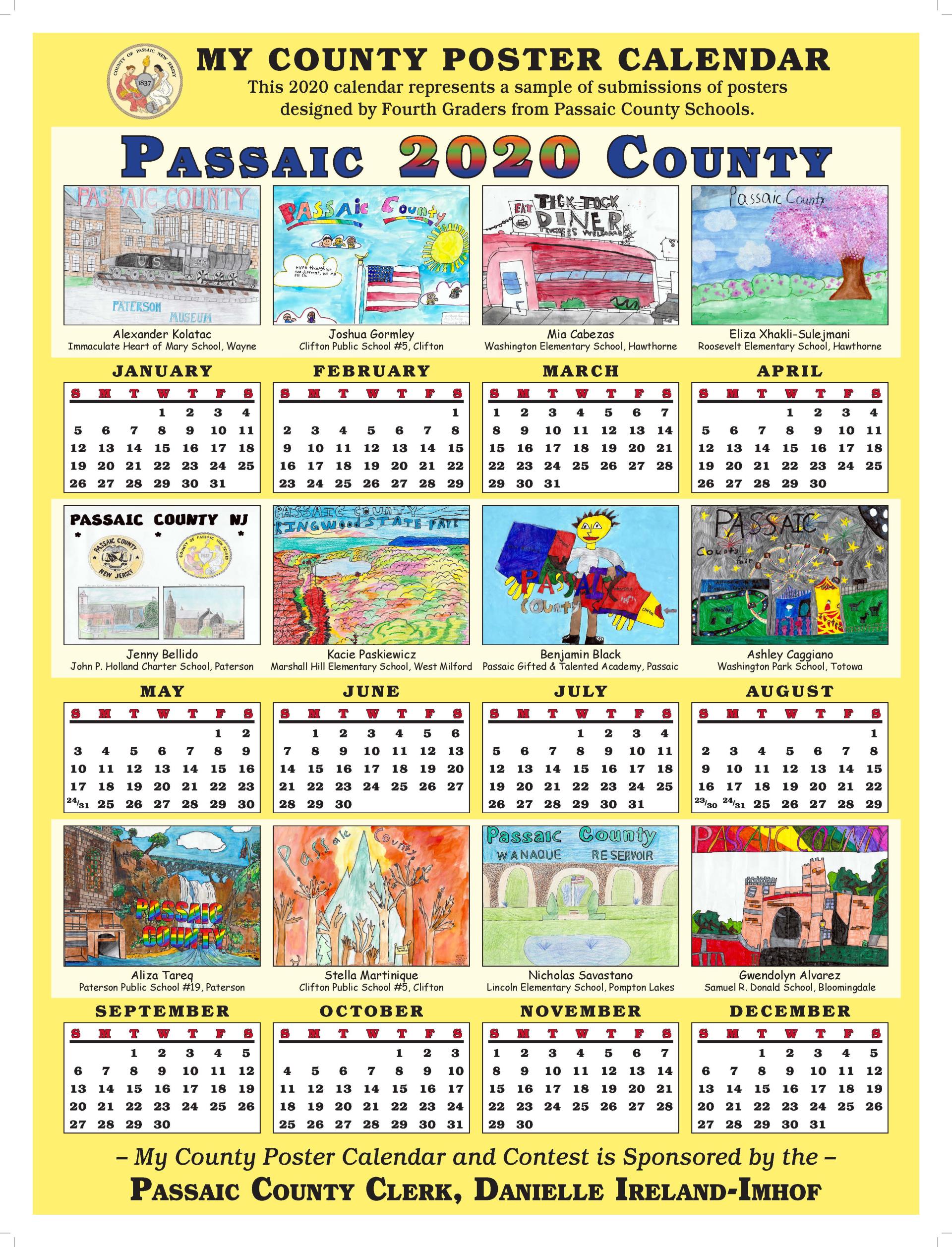 2020 My County Poster Calendar WEB