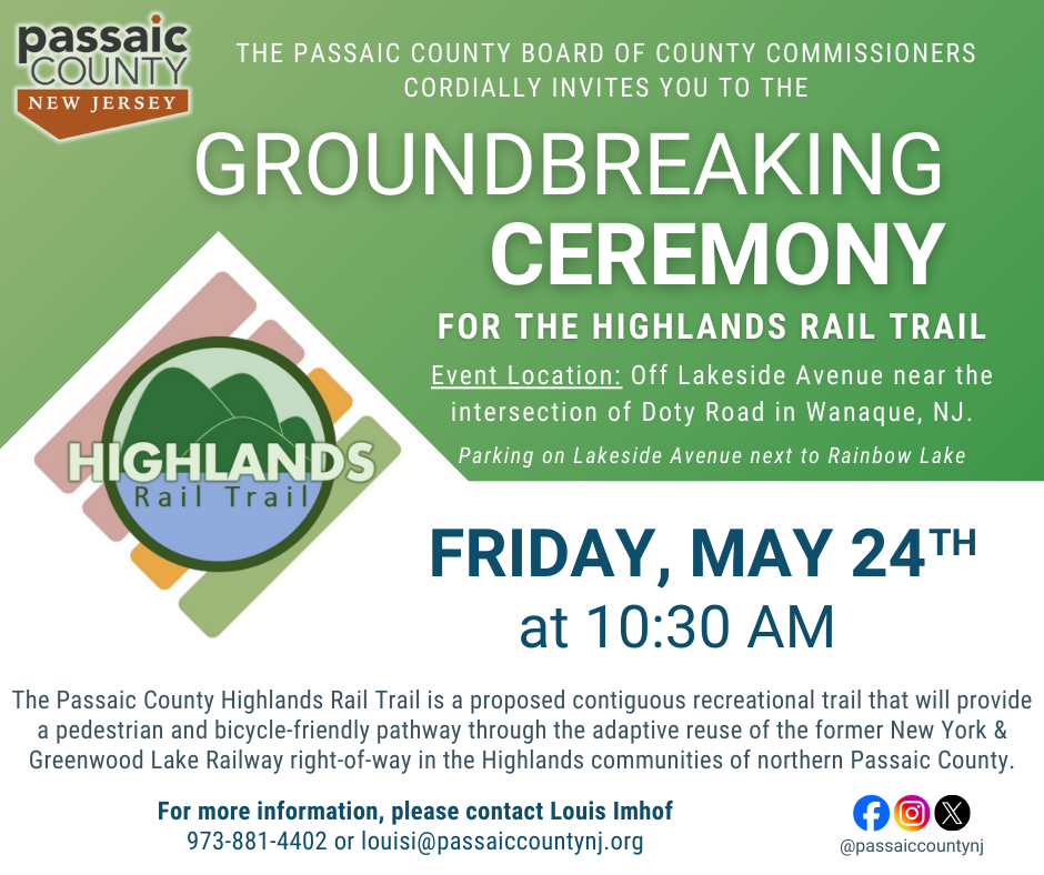 Groundbreaking Ceremony, Highlands Rail Trail