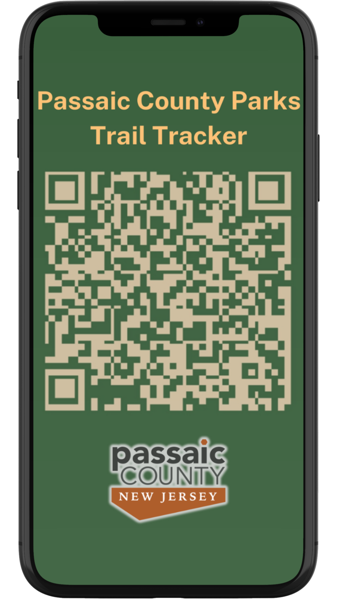 Trail Tracker phone graphic