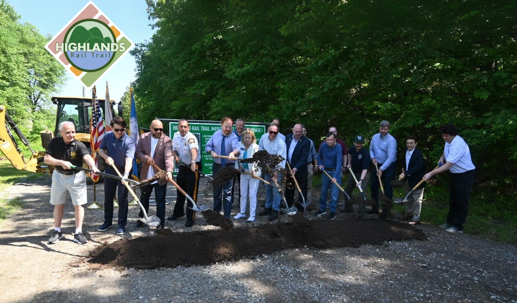 Highlands Rail Trail groundbreaking