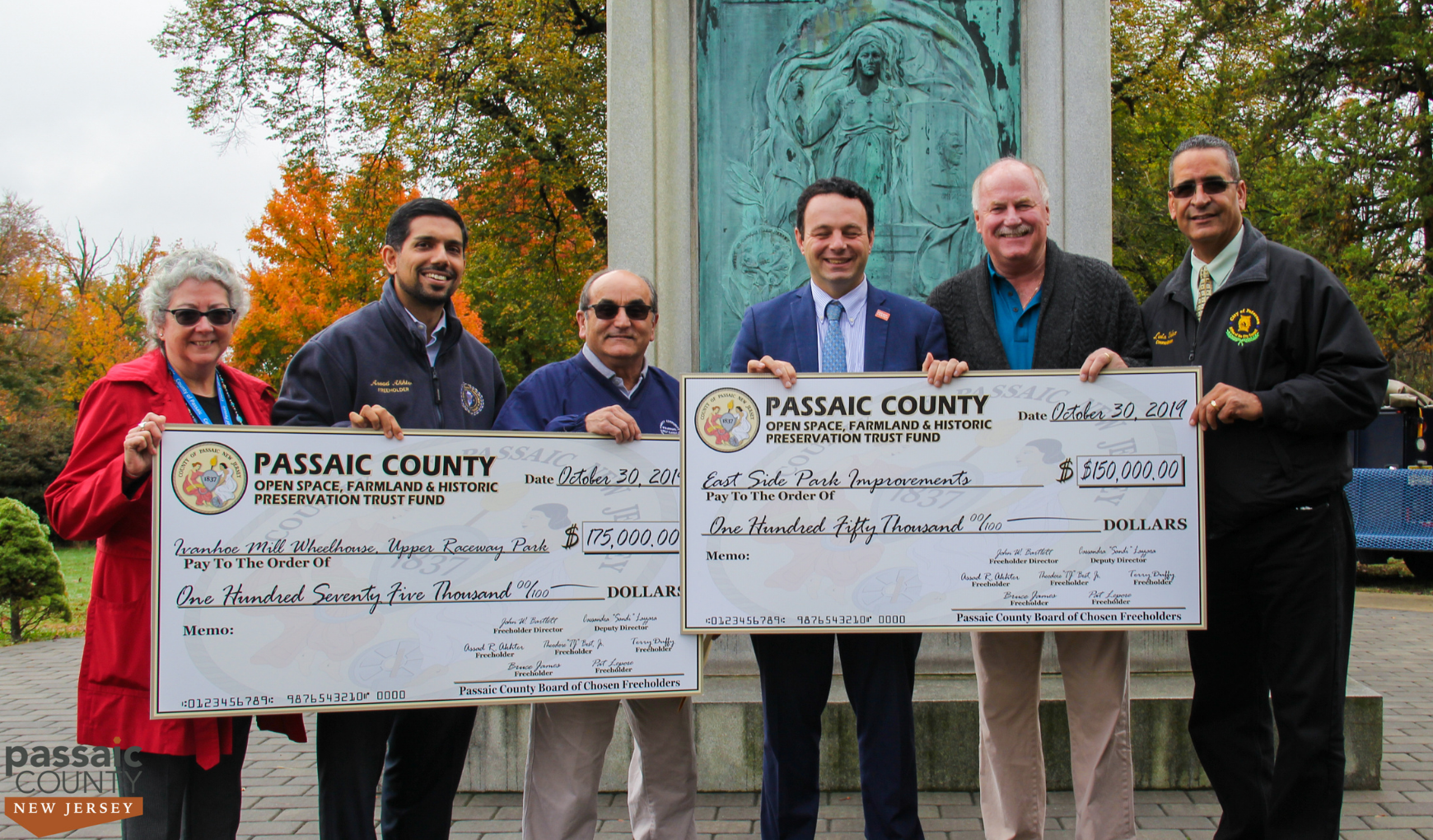 Open Space Award Check Presentation